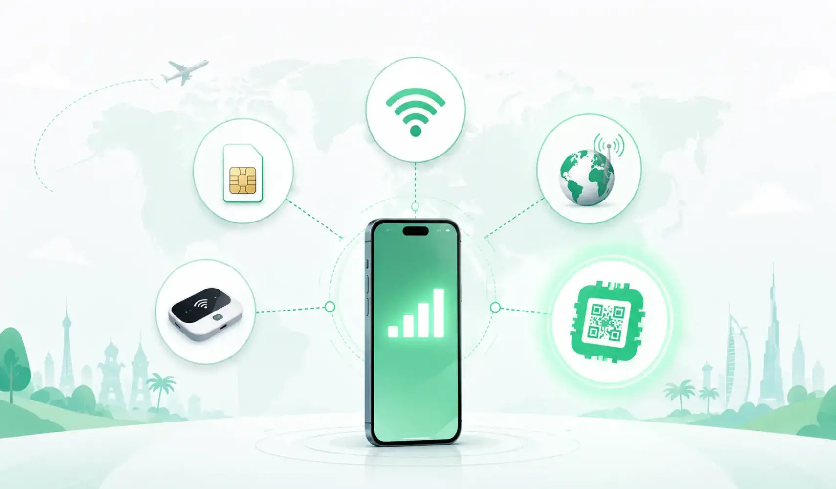 How to Get Internet While Traveling Abroad in 2026: 5 Options Compared