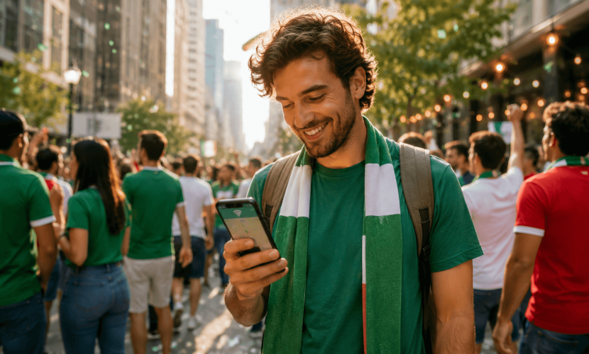 Best eSIM for FIFA World Cup 2026 in USA, Canada & Mexico